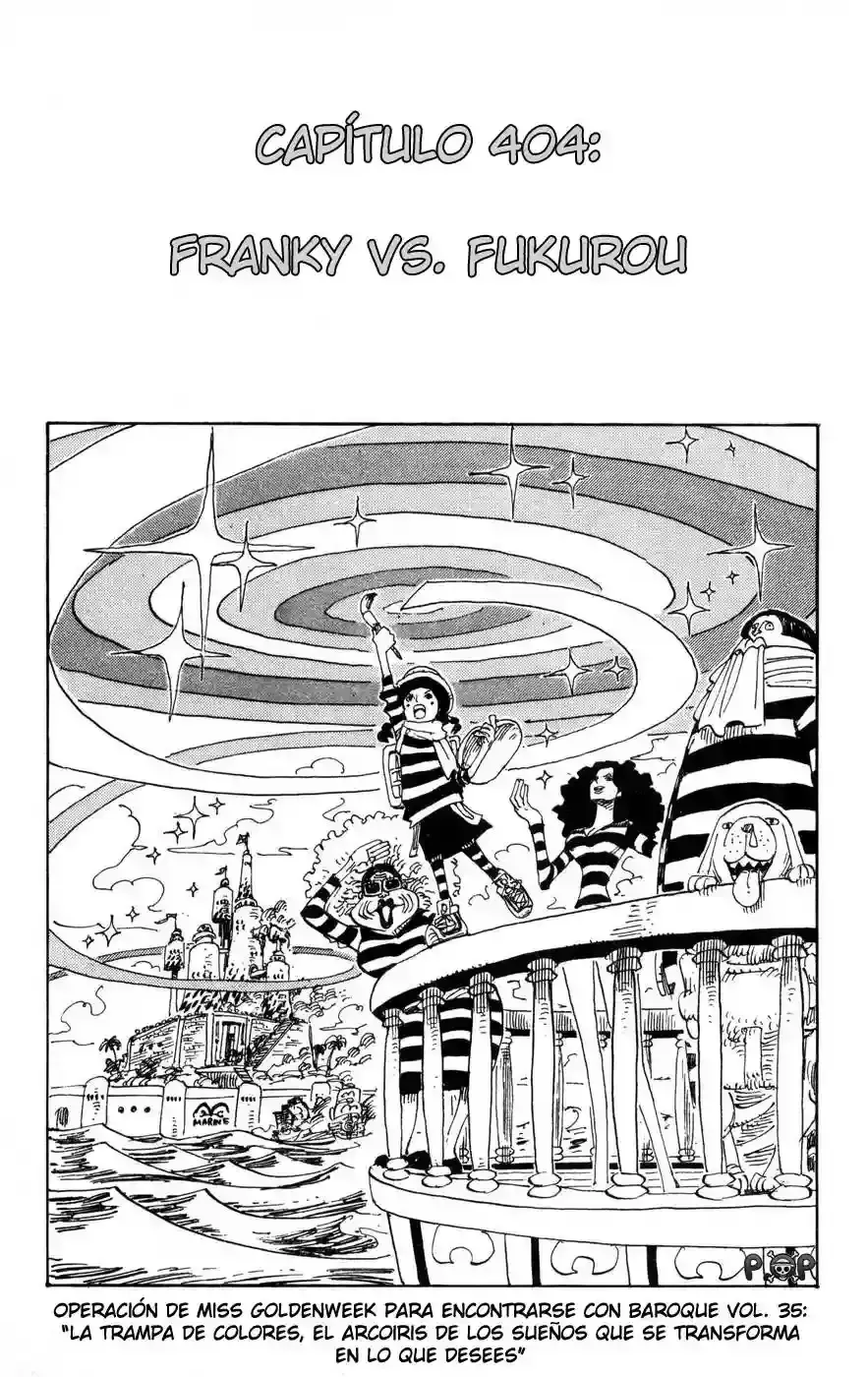 One Piece Capítulo 404 en Línea - página 1