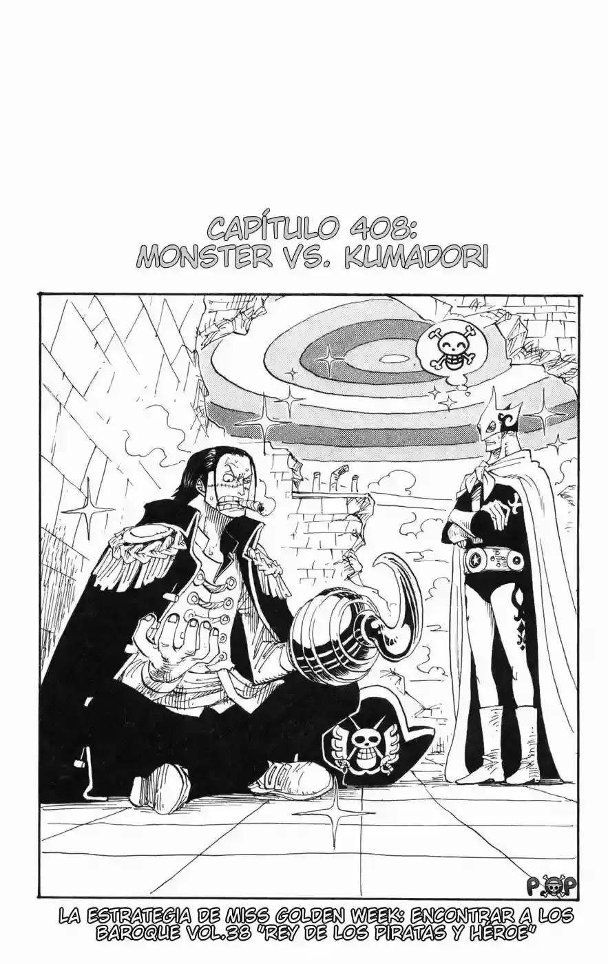 One Piece Capítulo 408 en Línea - página 1