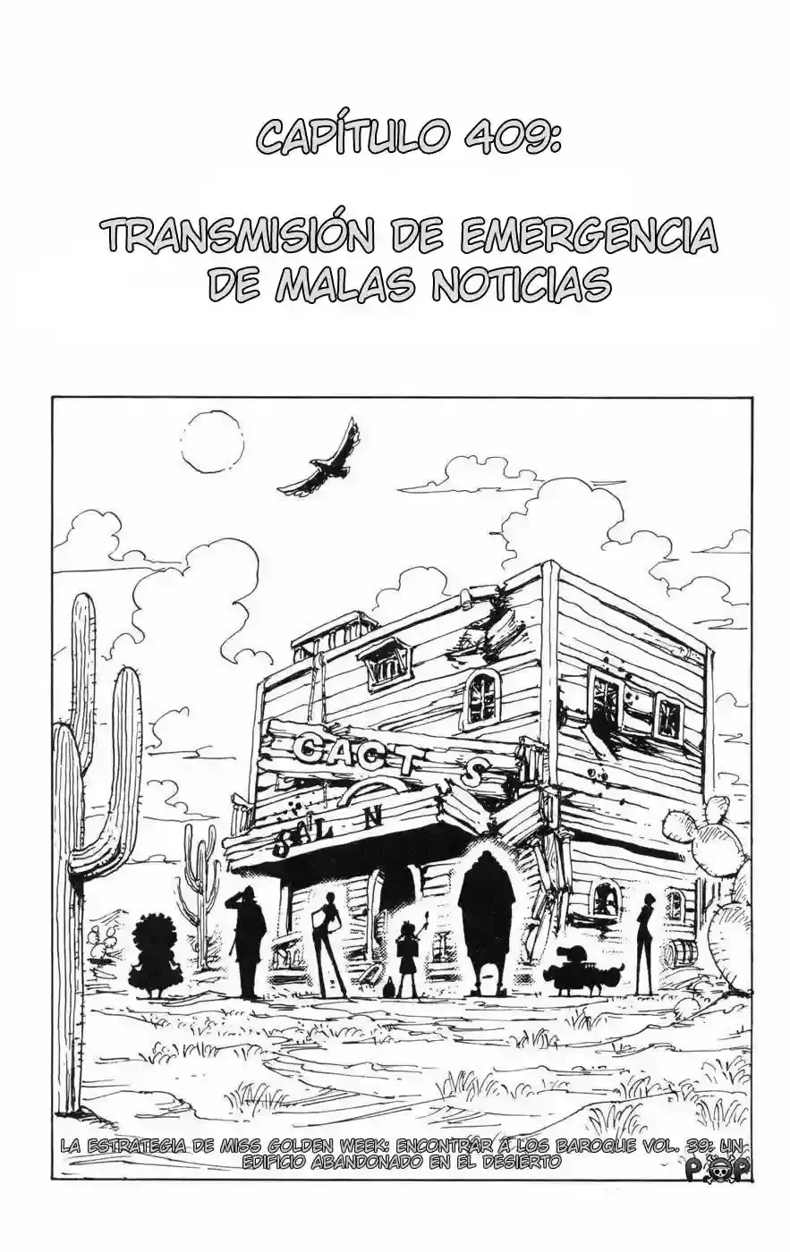 One Piece Capítulo 409 en Línea - página 1
