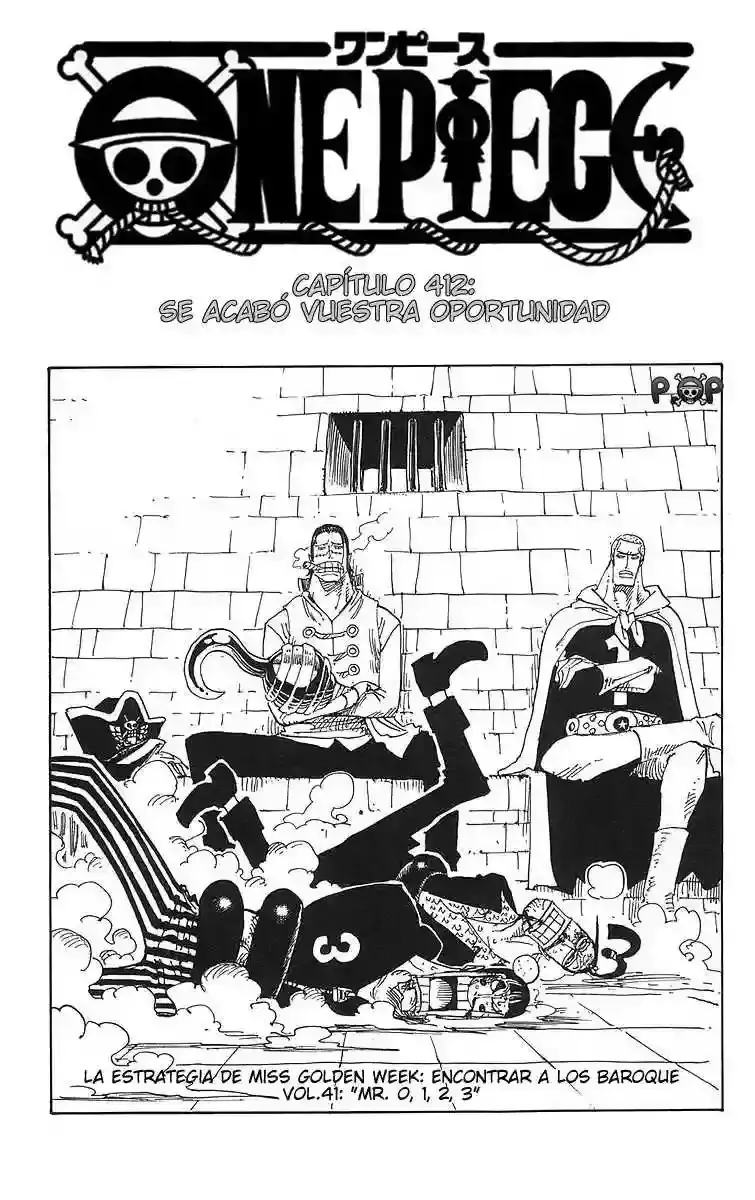 One Piece Capítulo 412 en Línea - página 1