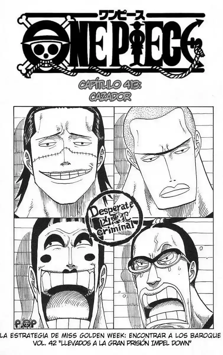One Piece Capítulo 413 en Línea - página 1