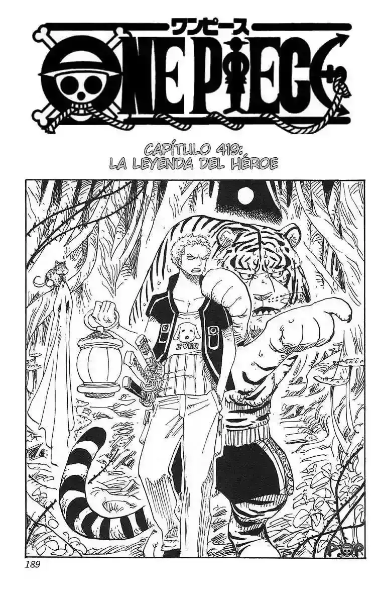 One Piece Capítulo 419 en Línea - página 1