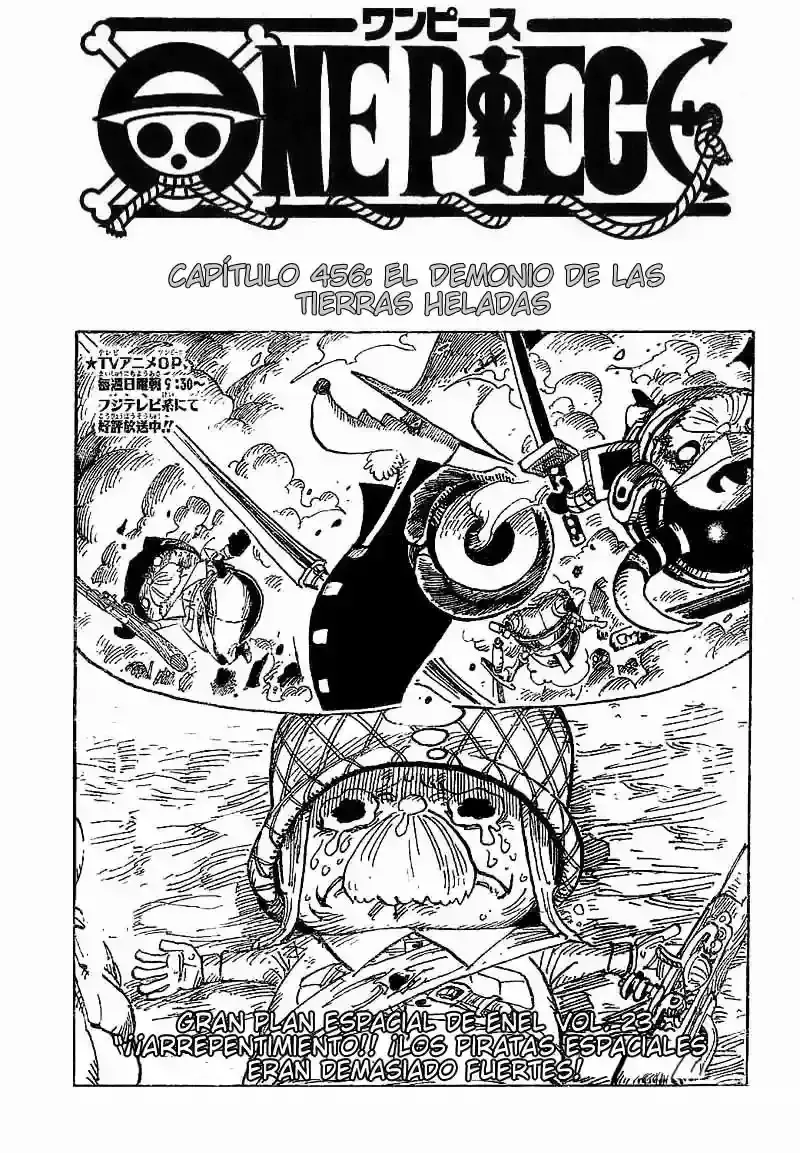 One Piece Capítulo 456 en Línea - página 1