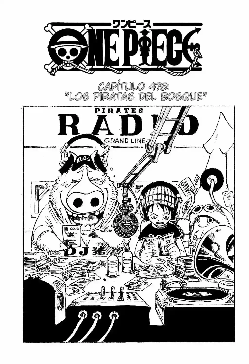 One Piece Capítulo 475 en Línea - página 1