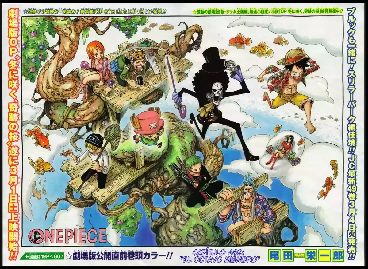 One Piece Capítulo 489 en Línea - página 1