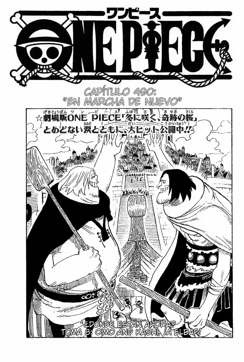 One Piece Capítulo 490 en Línea - página 1