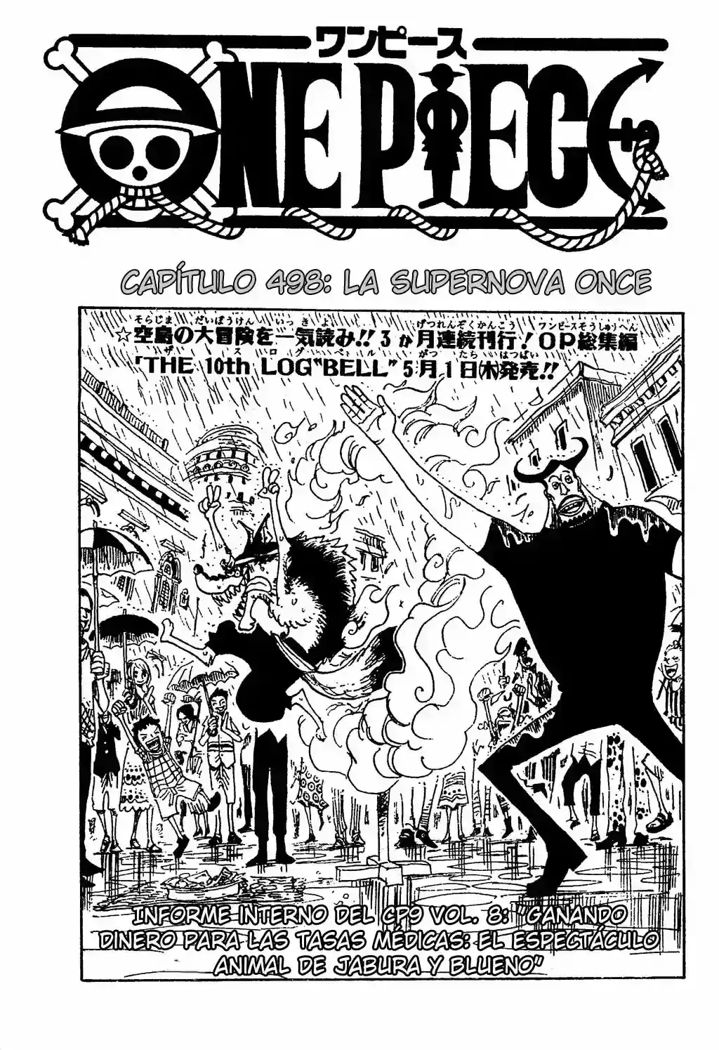 One Piece Capítulo 498 en Línea - página 1