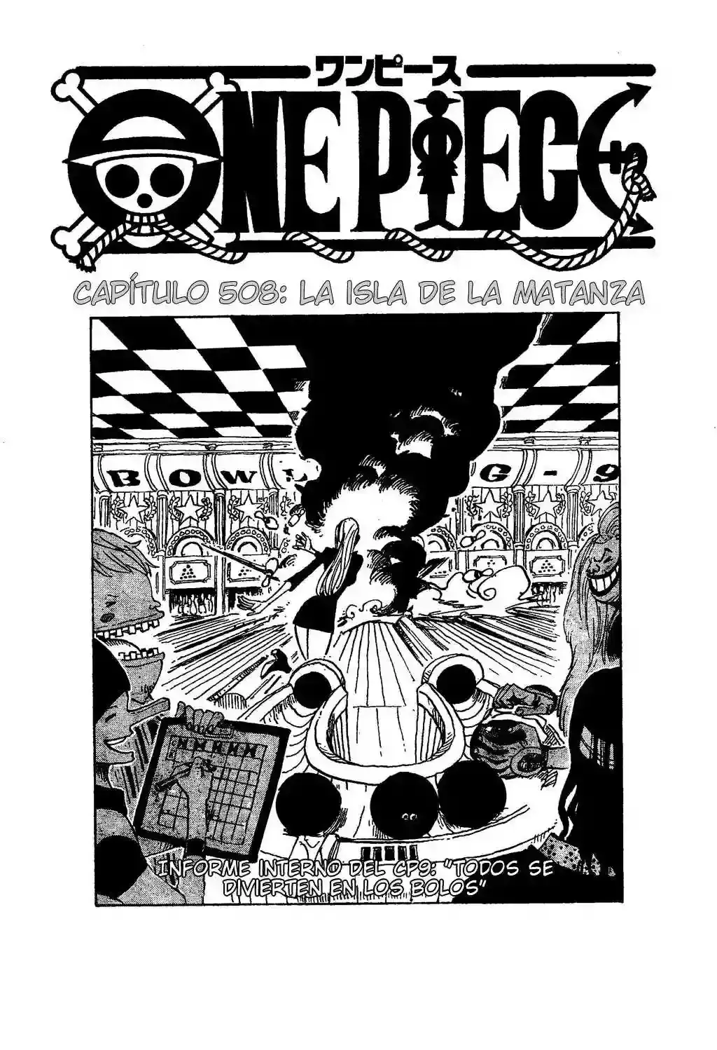 One Piece Capítulo 508 en Línea - página 1