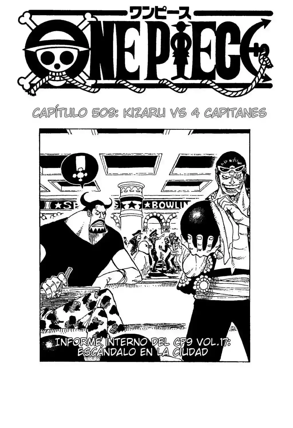 One Piece Capítulo 509 en Línea - página 1