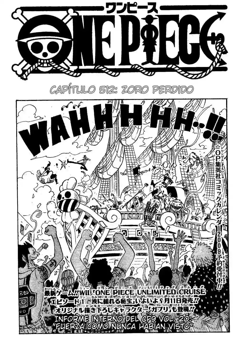 One Piece Capítulo 512 en Línea - página 1