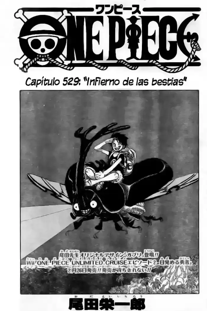 One Piece Capítulo 529 en Línea - página 1