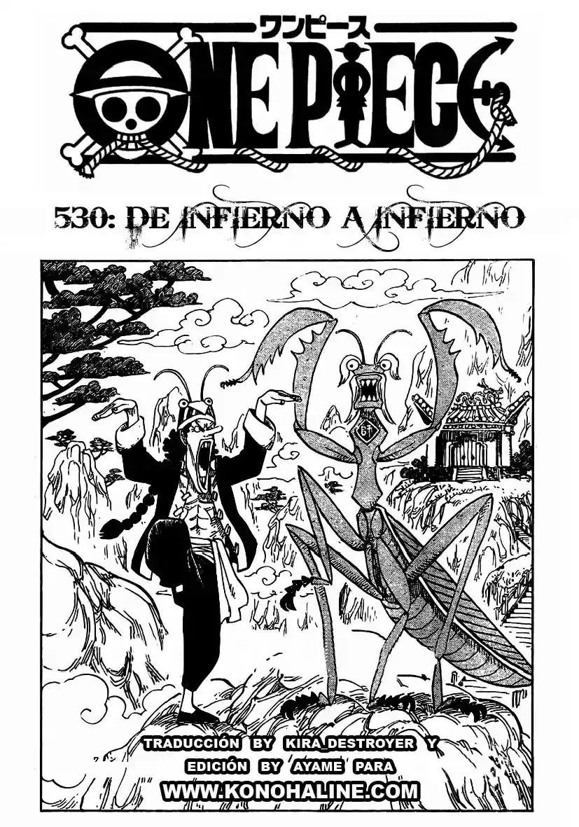 One Piece Capítulo 530 en Línea - página 1