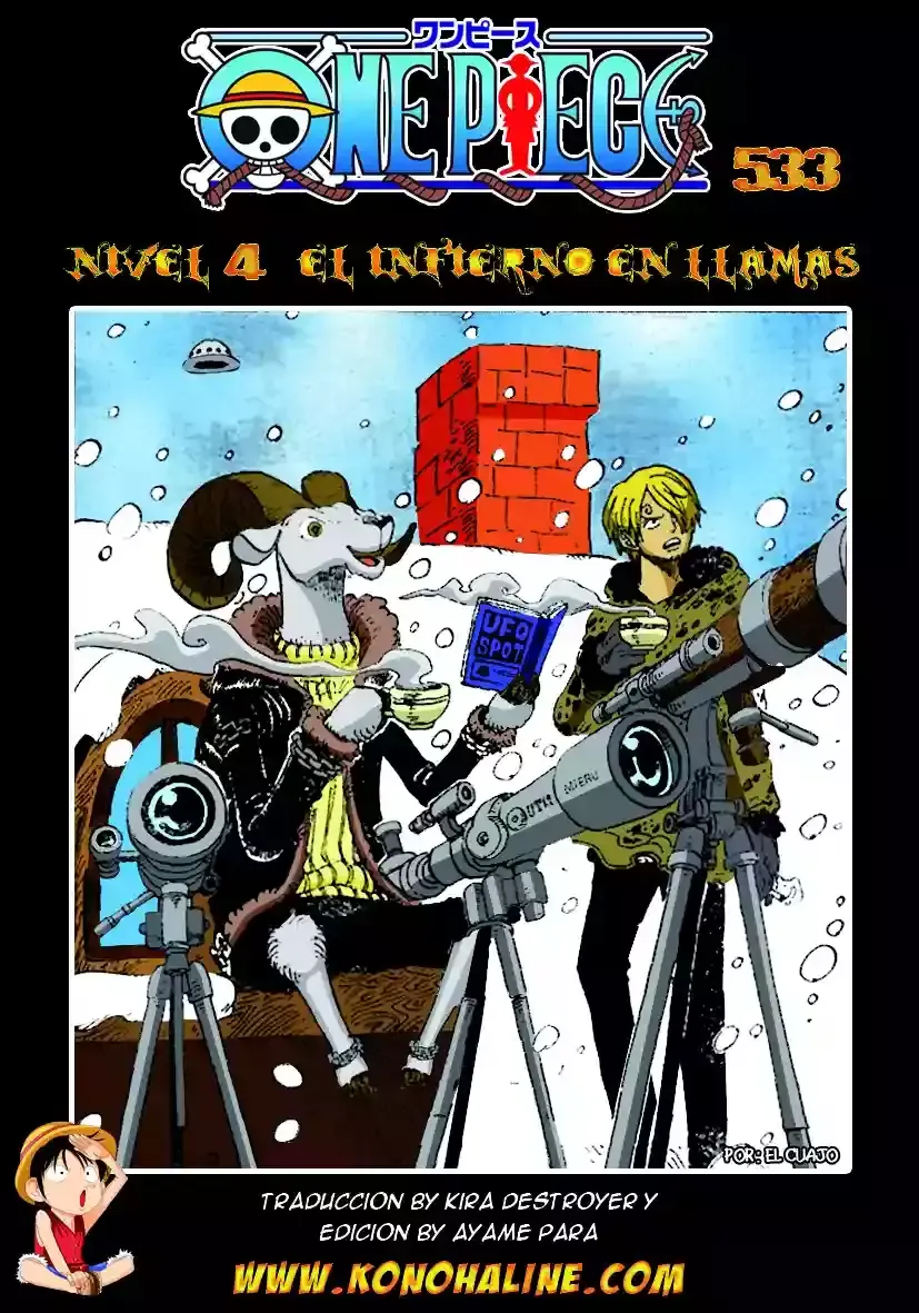 One Piece Capítulo 533 en Línea - página 1