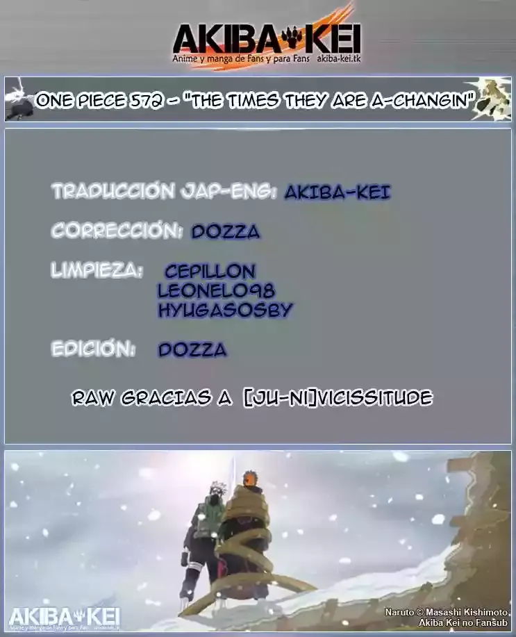 One Piece Capítulo 572 en Línea - página 1