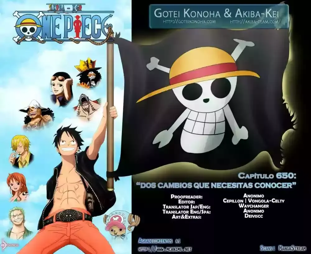 One Piece Capítulo 650 en Línea - página 1