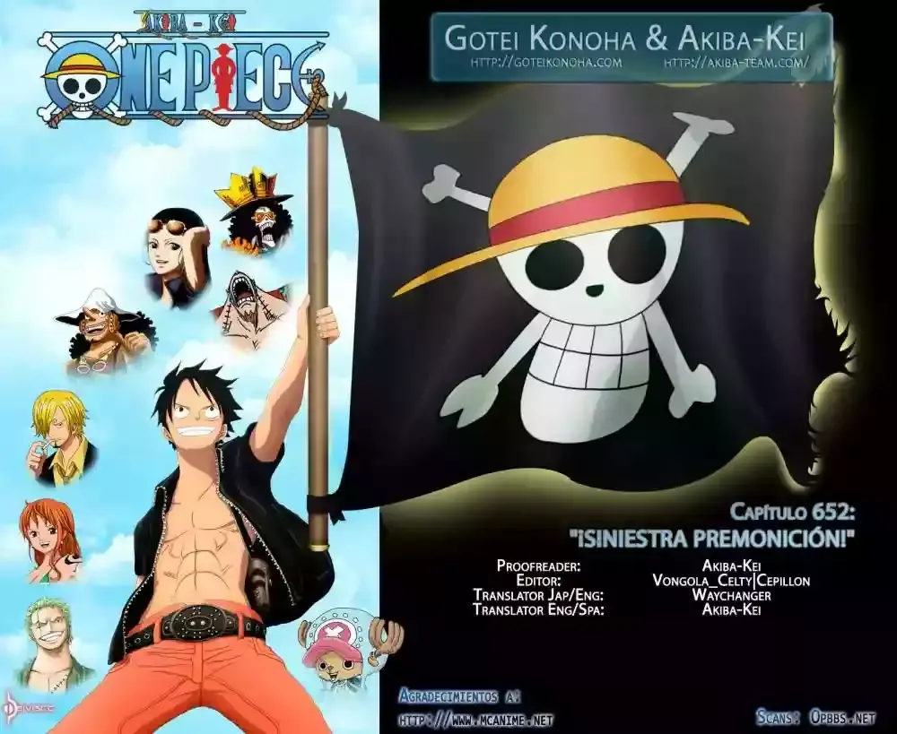 One Piece Capítulo 652 en Línea - página 1