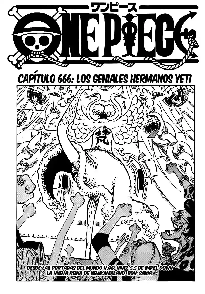 One Piece Capítulo 666 en Línea - página 1