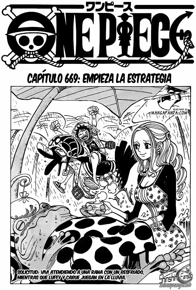 One Piece Capítulo 669 en Línea - página 1