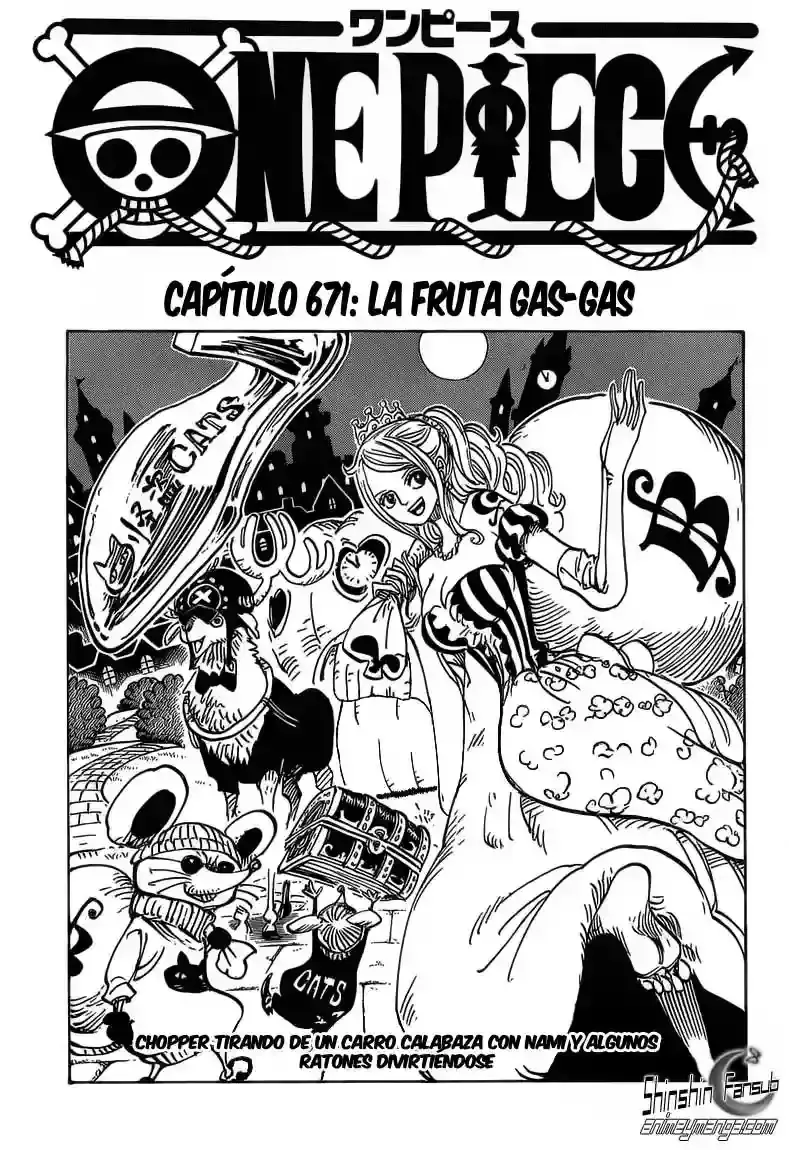 One Piece Capítulo 671 en Línea - página 1