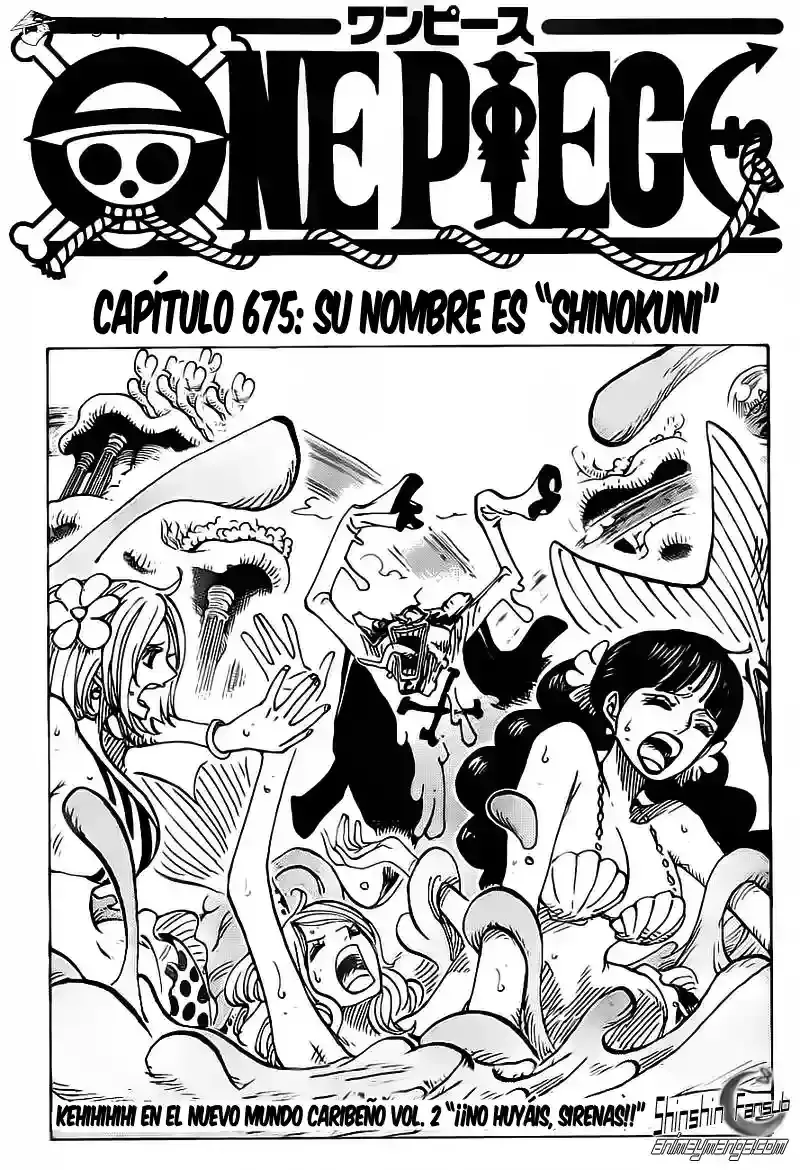 One Piece Capítulo 675 en Línea - página 1