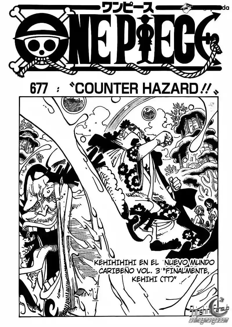 One Piece Capítulo 677 en Línea - página 1