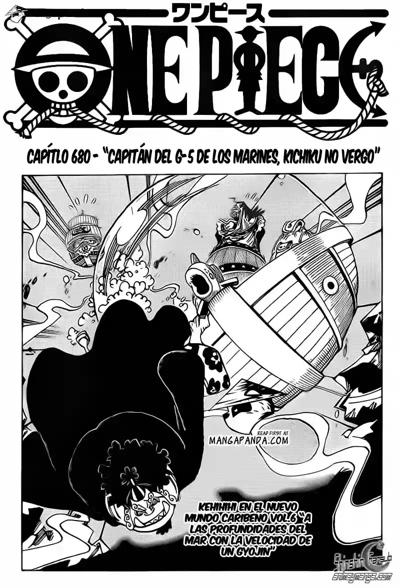 One Piece Capítulo 680 en Línea - página 1
