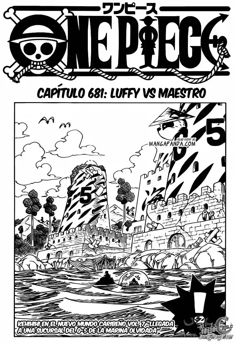 One Piece Capítulo 681 en Línea - página 1