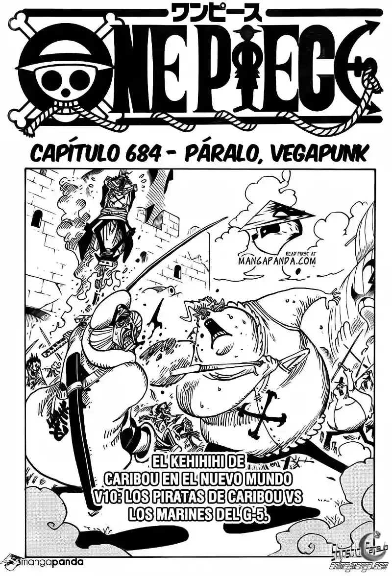 One Piece Capítulo 684 en Línea - página 1