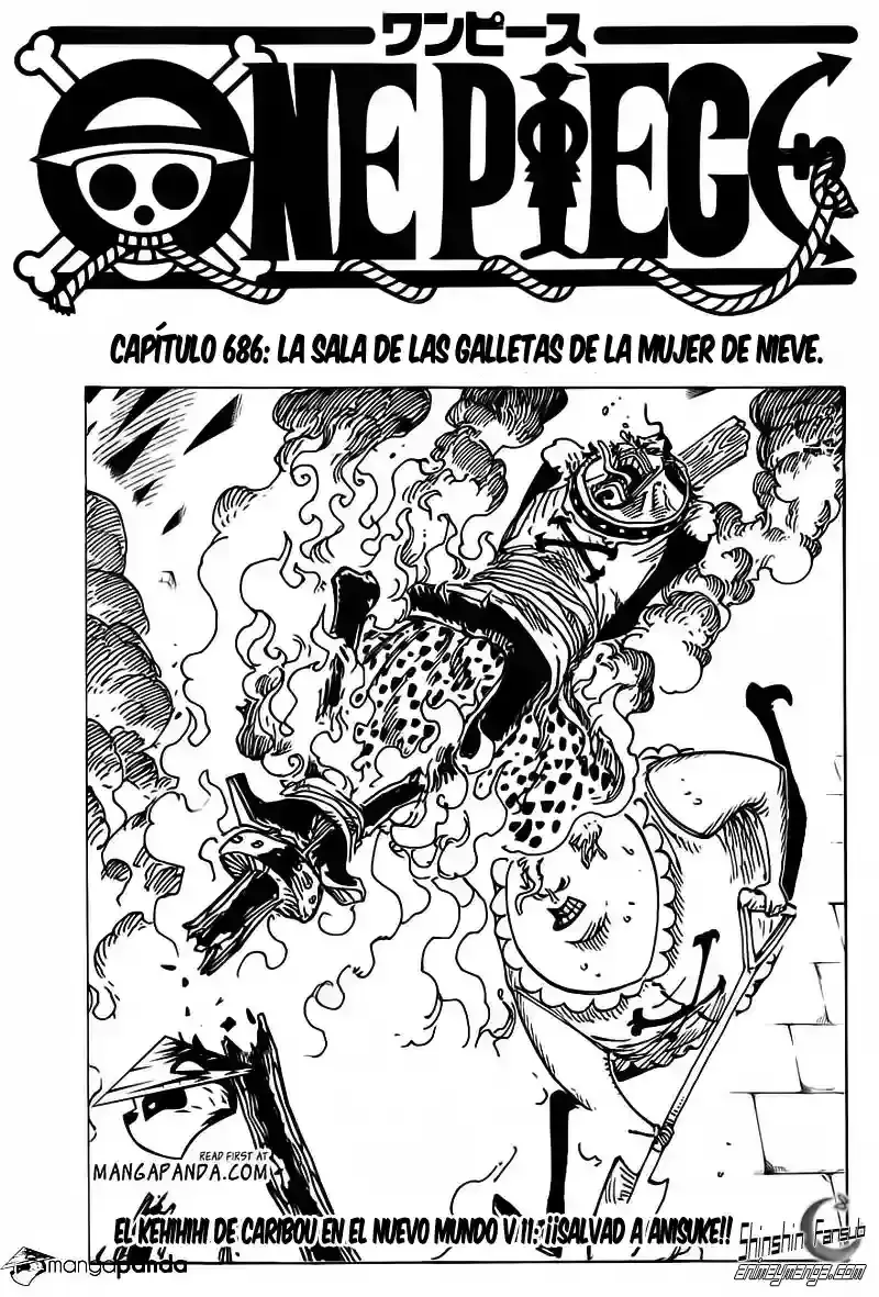 One Piece Capítulo 686 en Línea - página 1
