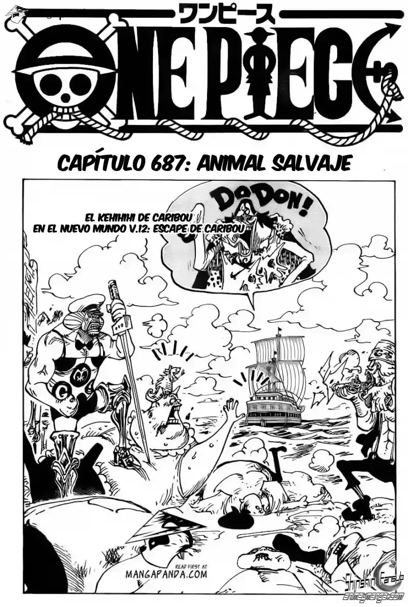 One Piece Capítulo 687 en Línea - página 1