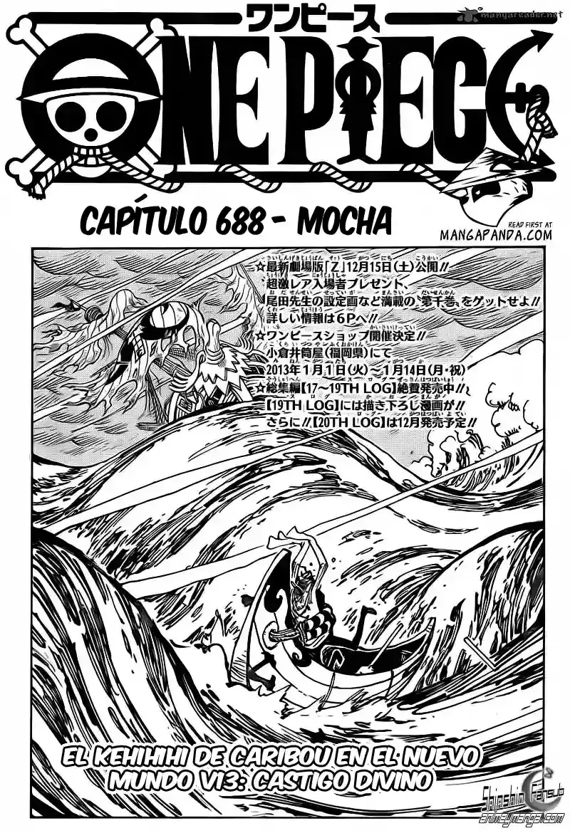 One Piece Capítulo 688 en Línea - página 1
