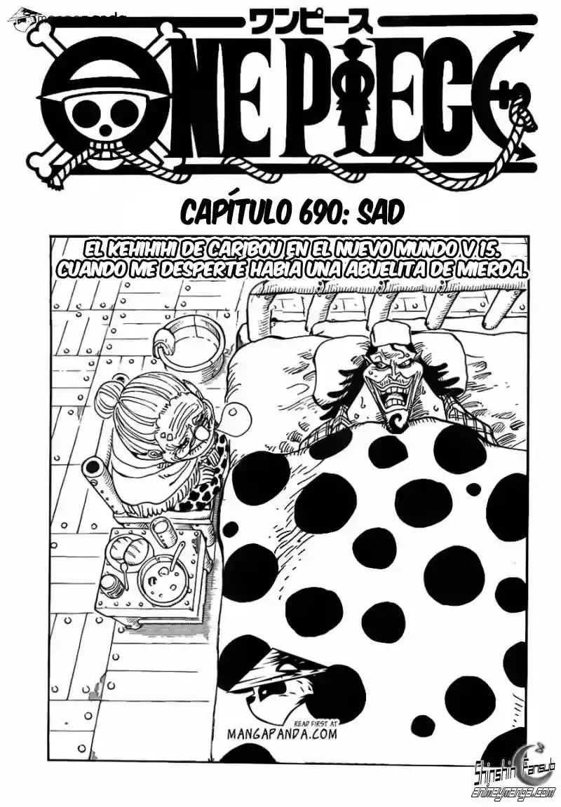 One Piece Capítulo 690 en Línea - página 1