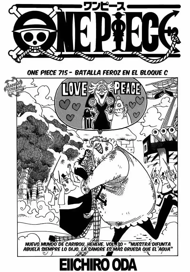 One Piece Capítulo 715 en Línea - página 1