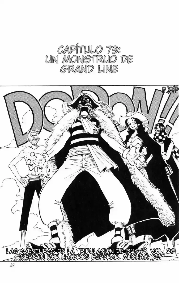 One Piece Capítulo 73 en Línea - página 1