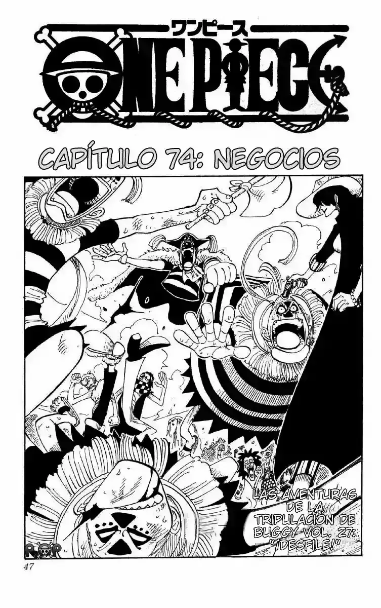 One Piece Capítulo 74 en Línea - página 1