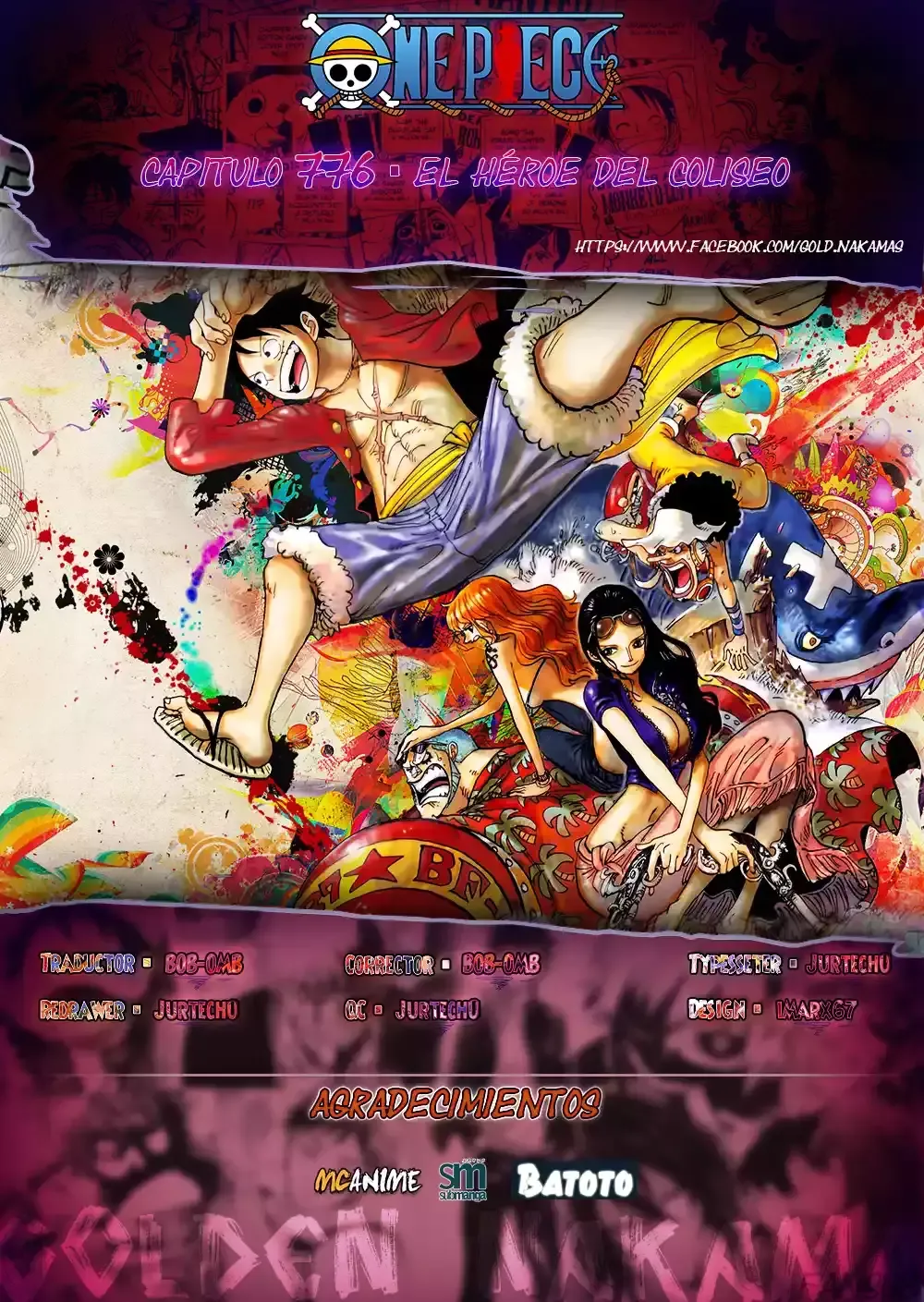 One Piece Capítulo 776 en Línea - página 1