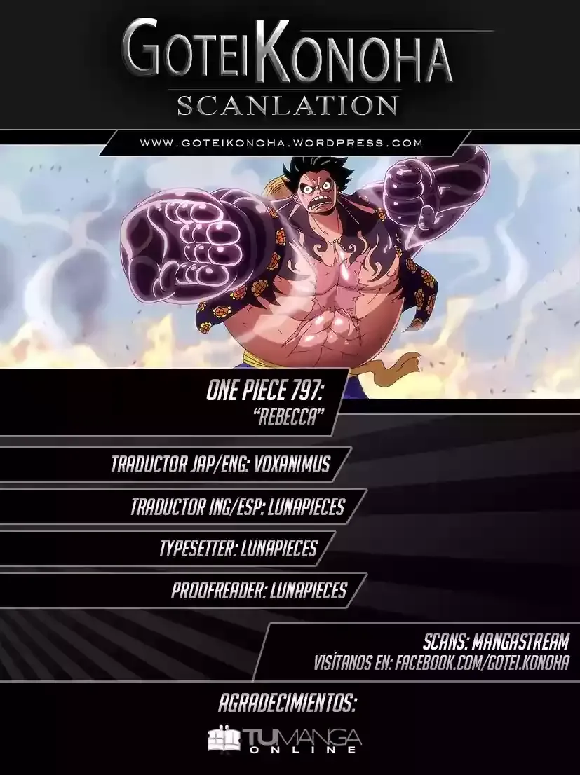 One Piece Capítulo 797 en Línea - página 1