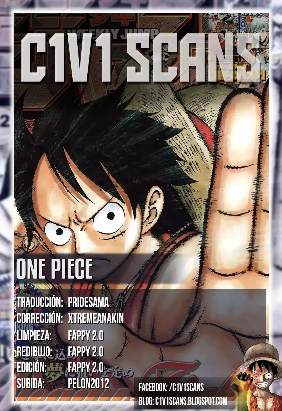 One Piece Capítulo 831 en Línea - página 1