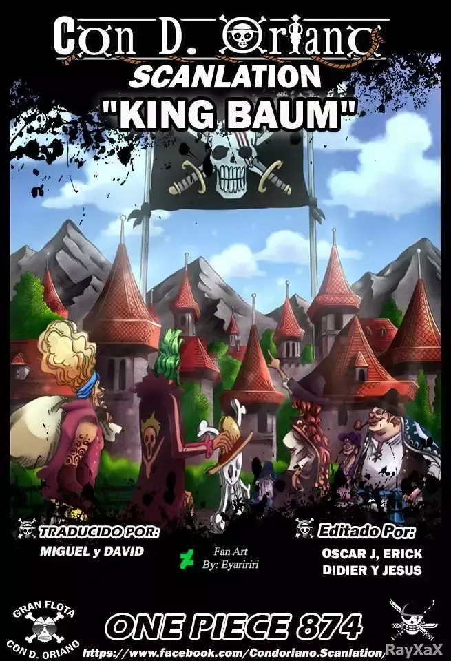 One Piece Capítulo 874 en Línea - página 1