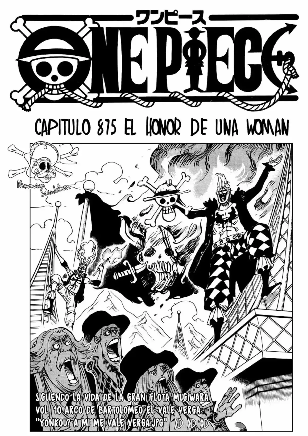 One Piece Capítulo 875 en Línea - página 1