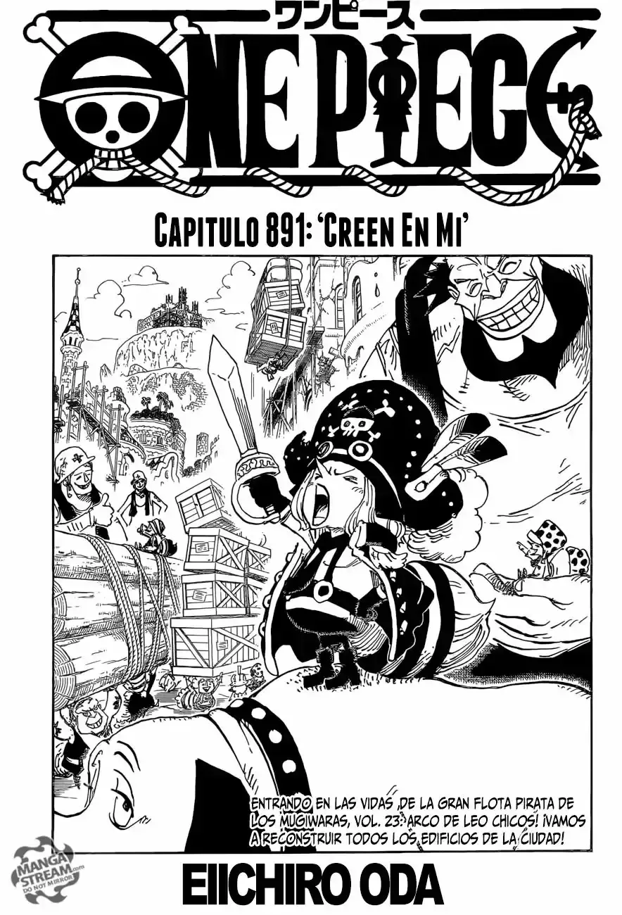 One Piece Capítulo 891 en Línea - página 1