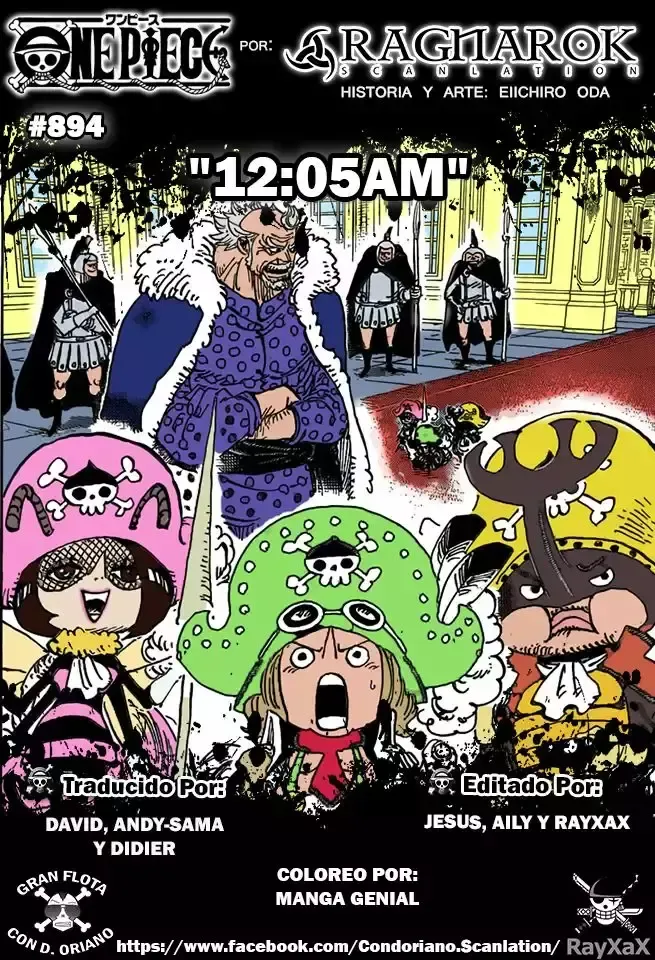 One Piece Capítulo 894 en Línea - página 1