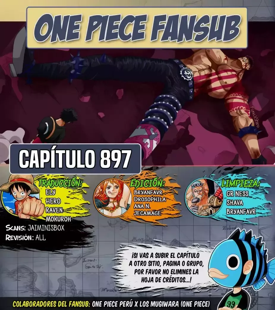 One Piece Capítulo 897 en Línea - página 1