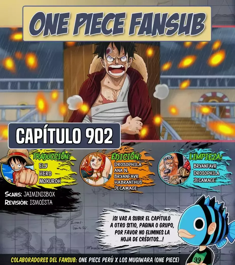 One Piece Capítulo 902 en Línea - página 1