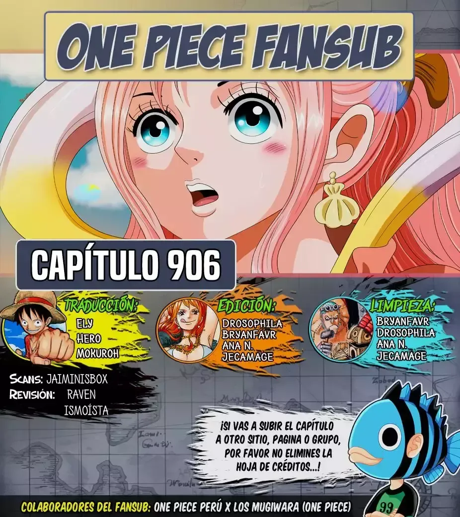 One Piece Capítulo 906 en Línea - página 1