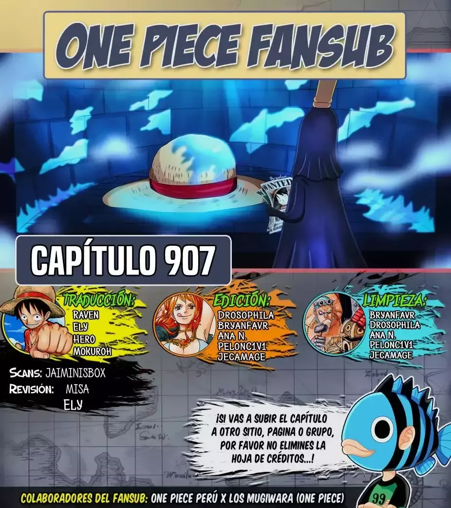 One Piece Capítulo 907 en Línea - página 1