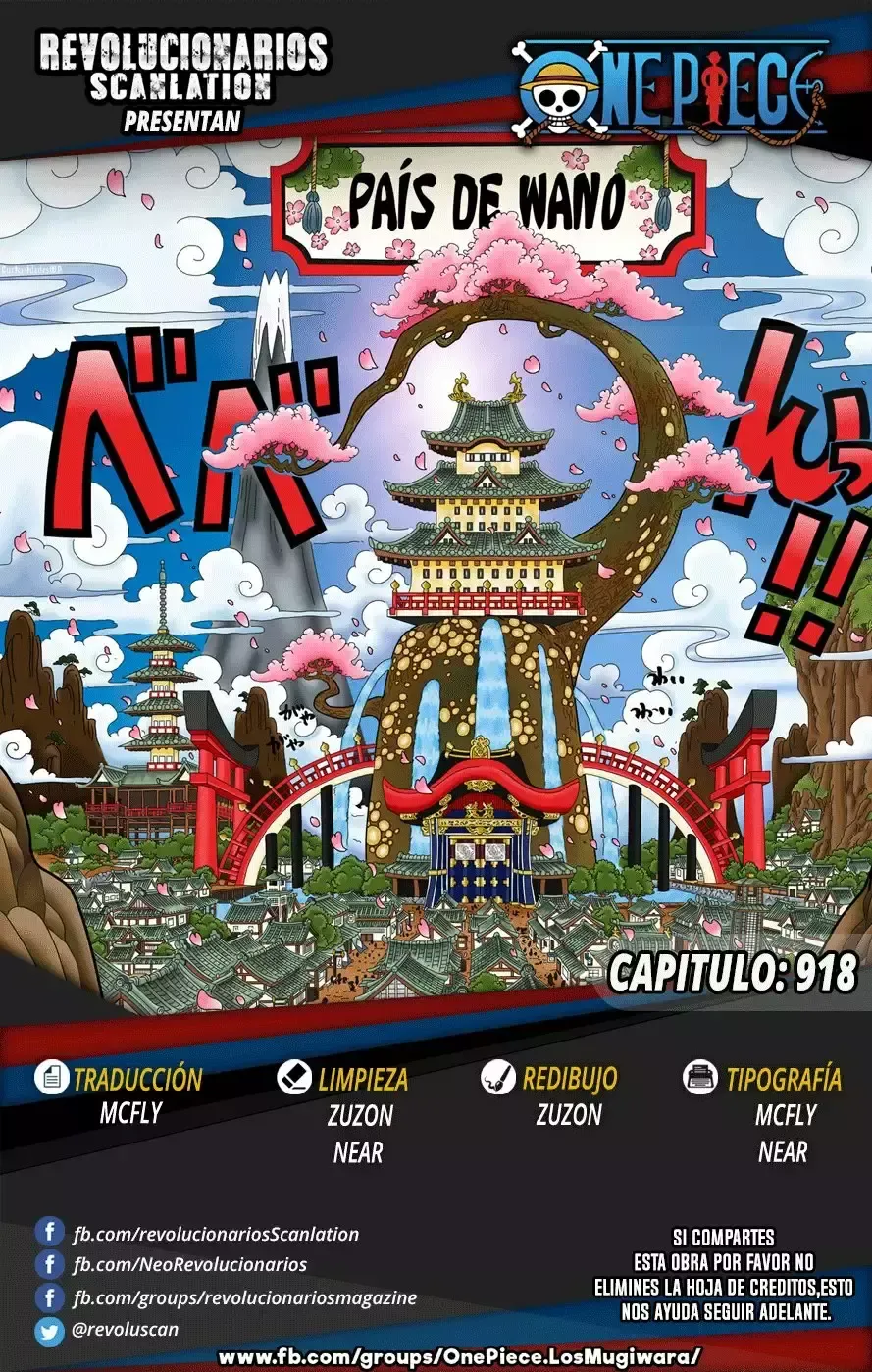One Piece Capítulo 918 en Línea - página 1