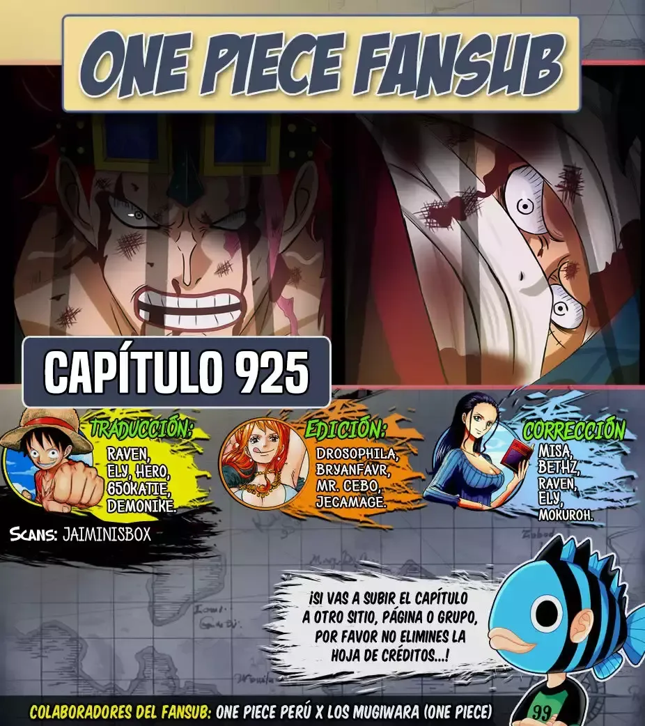 One Piece Capítulo 925 en Línea - página 1