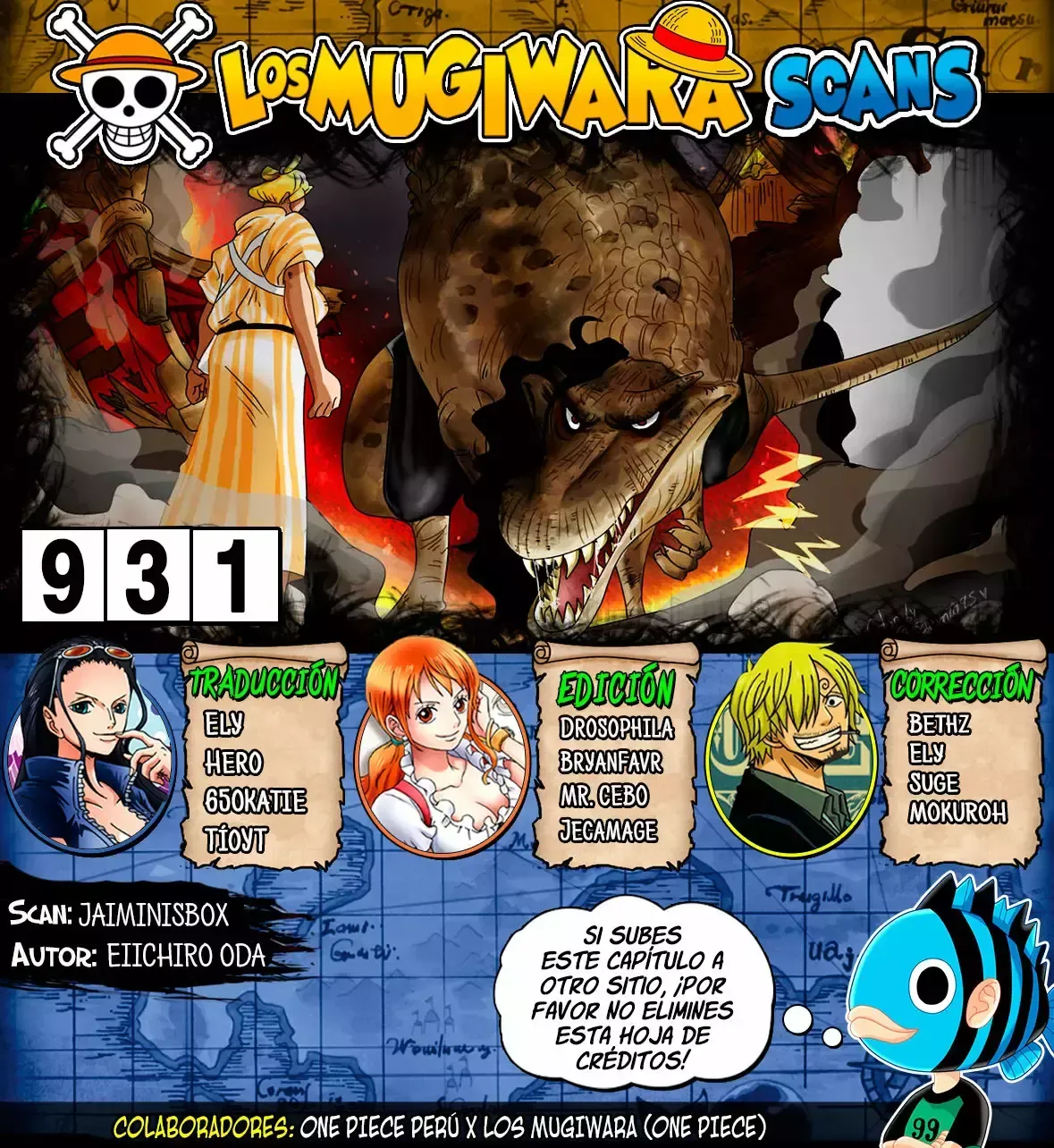 One Piece Capítulo 931 en Línea - página 1