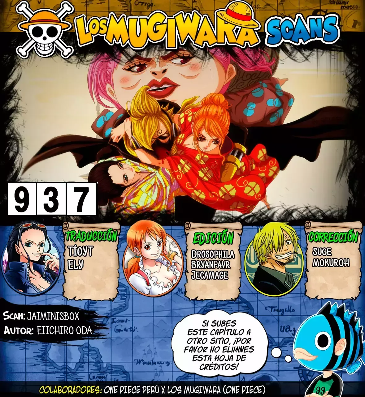 One Piece Capítulo 937 en Línea - página 1